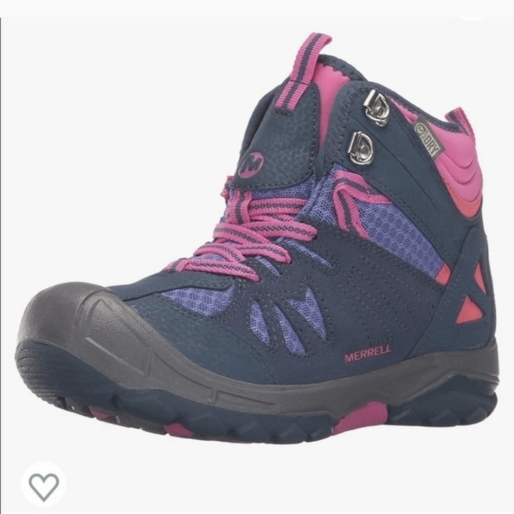 Merrell Kids Boots - Navy and Pink